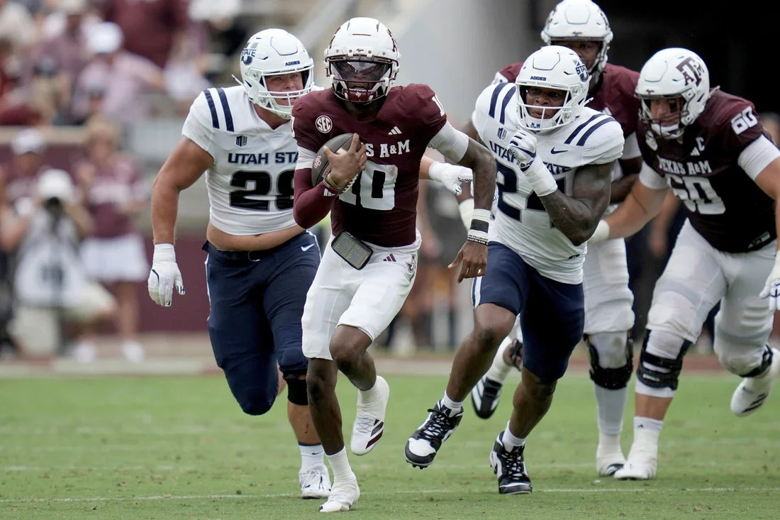 Marcel Reed and the Aggies Eye Statement Win at Notre Dame